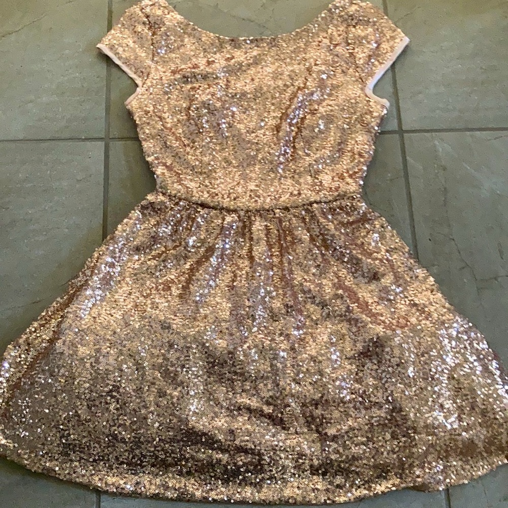 Beautiful sparkly glitter dress